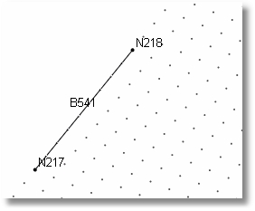 Beam with nodes