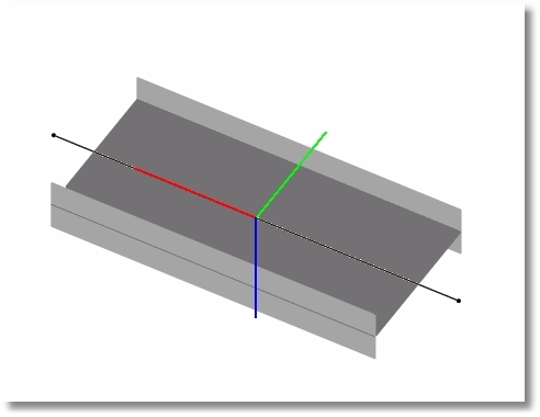 Beam local angle end