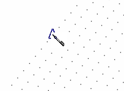 Cursor on grid