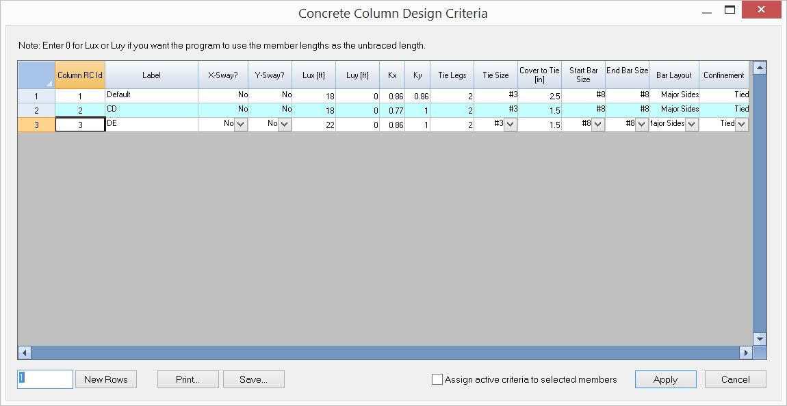 Example 13 Design of Two Braced Concrete Columns3