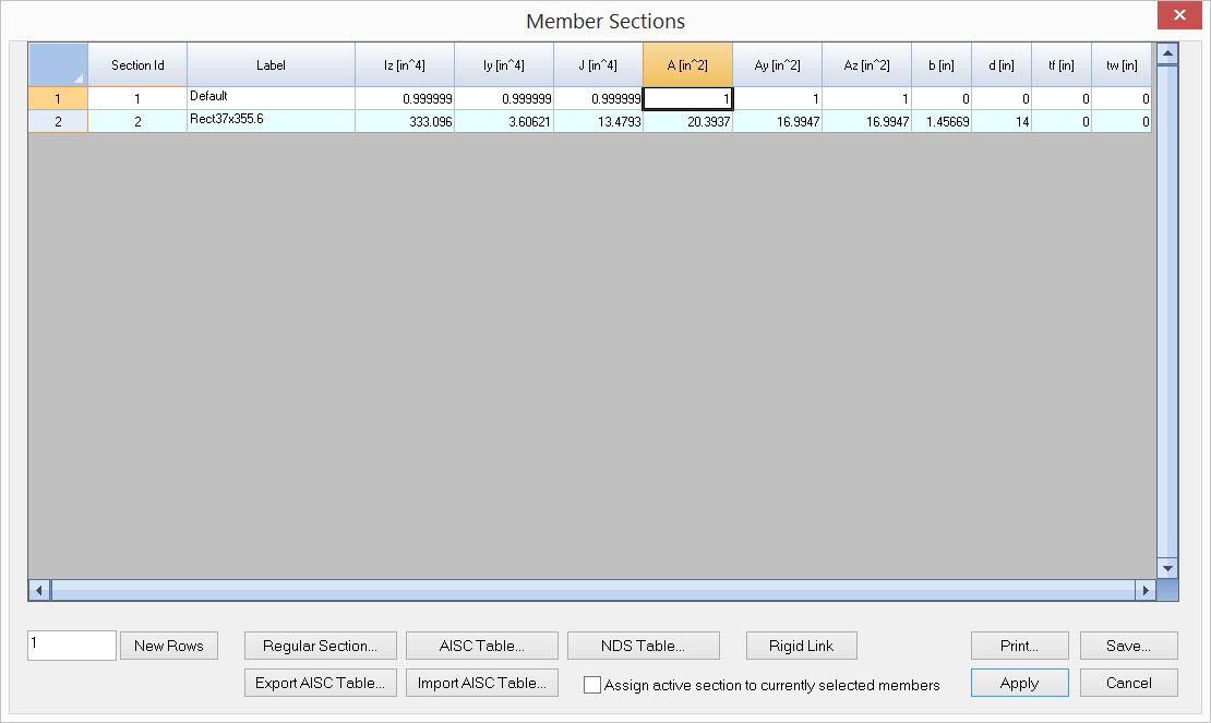 Example 18 Response Spectrum Analysis of a Beam5