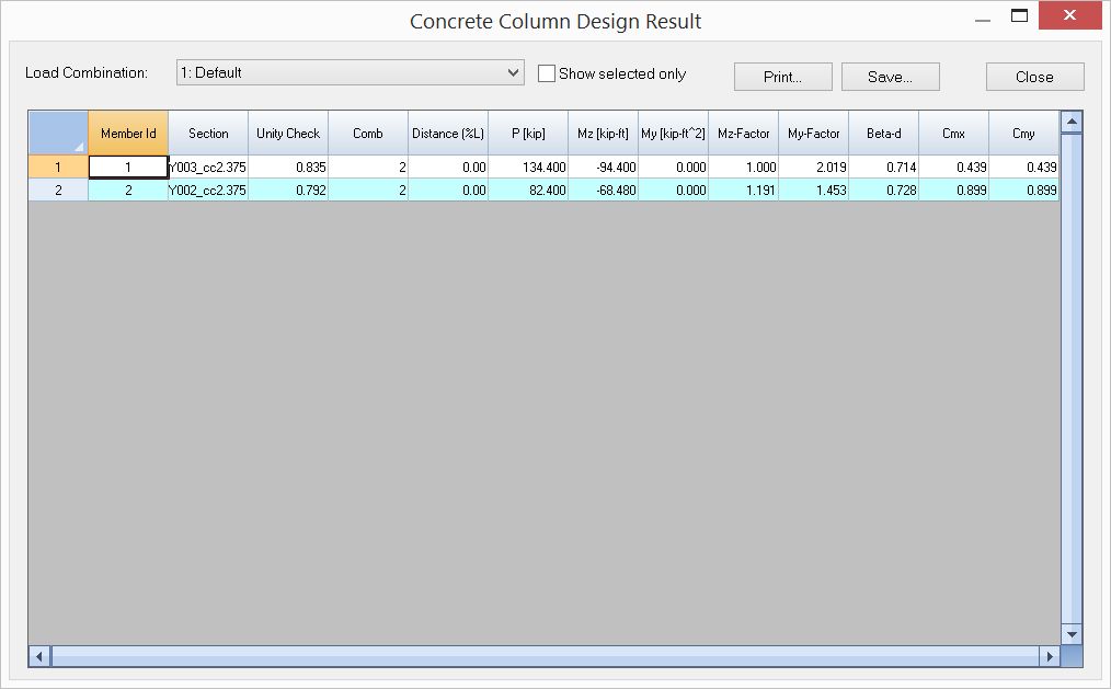 Example 13 Design of Two Braced Concrete Columns5