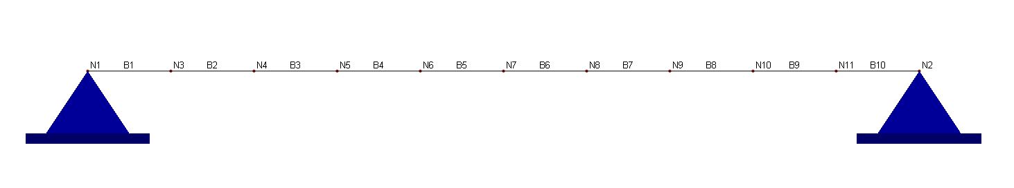 Example 18 Response Spectrum Analysis of a Beam1
