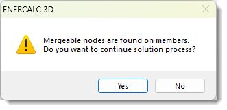 Diagnosing Instabilities - Mergeable Node Warning