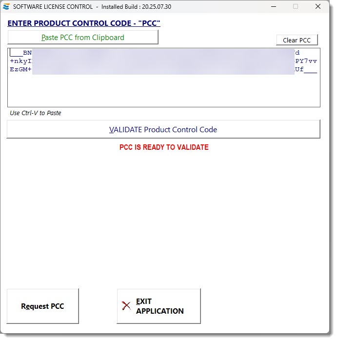 PCC pasted in