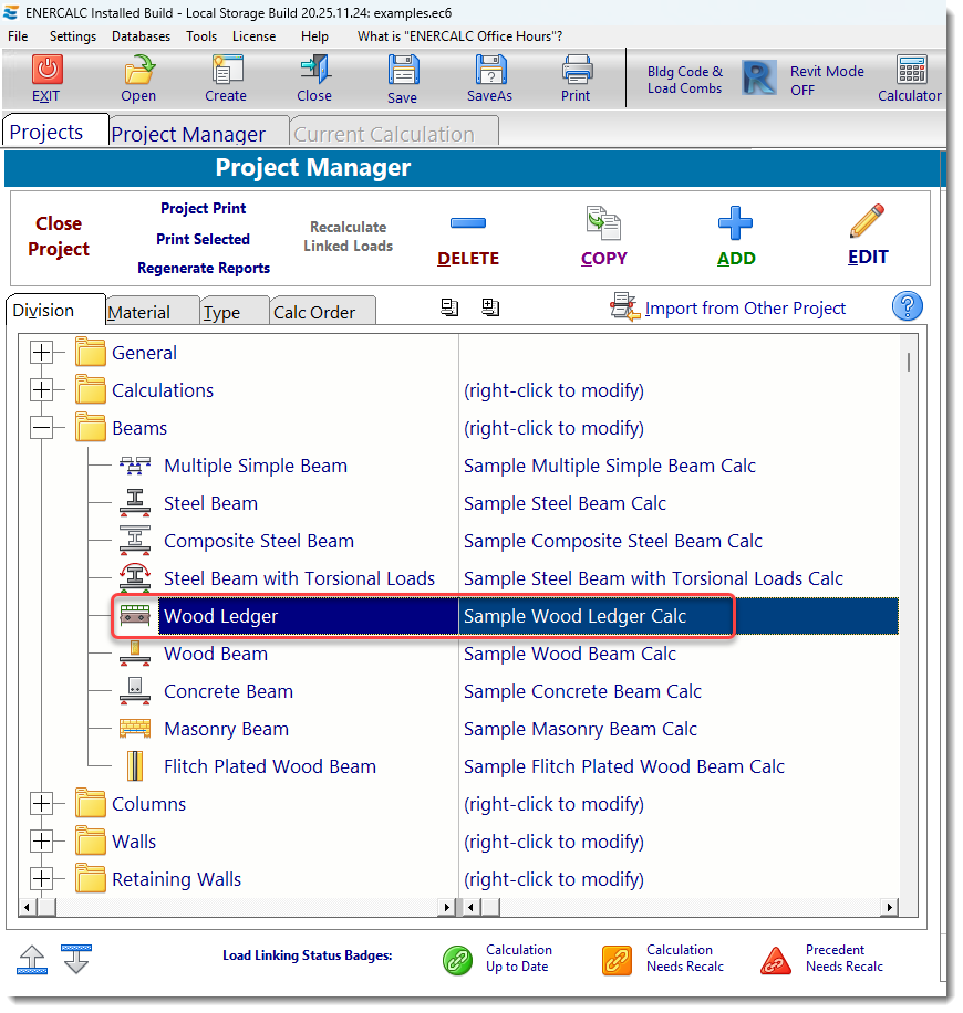 Project Manager - Change Division Order Example.3