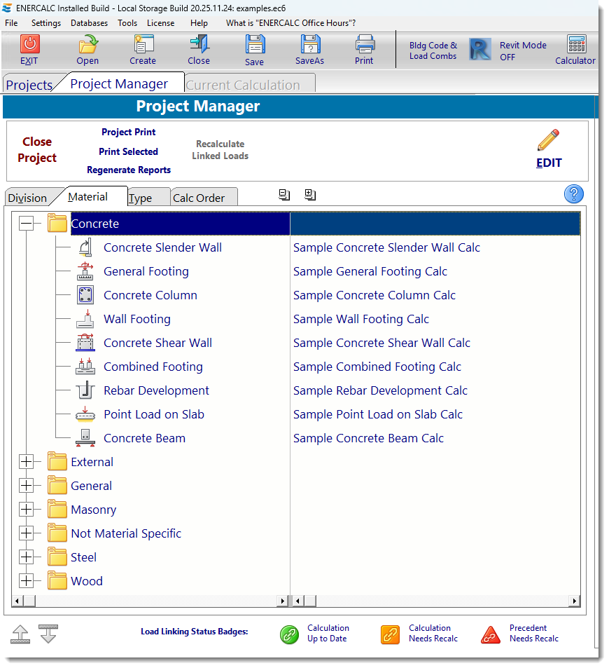 Project Manager - Materials Sort