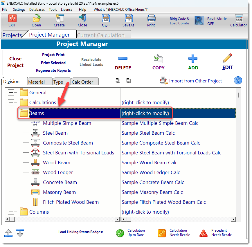 Project Manager - Divisions