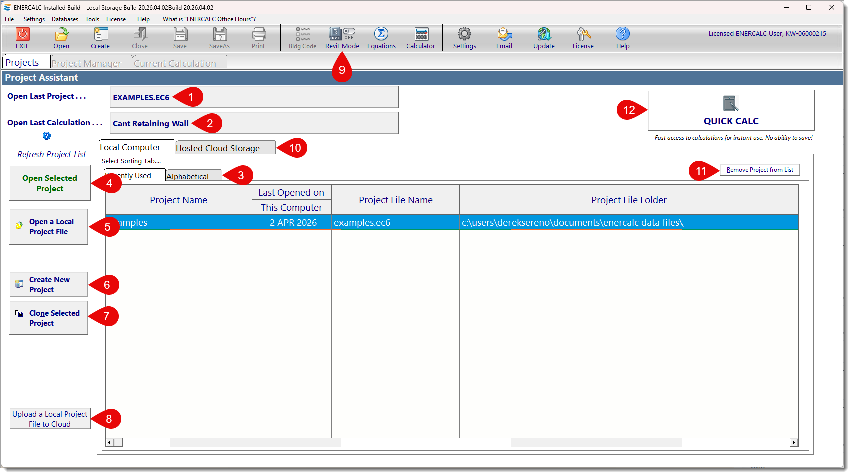 Project Assistant Overview