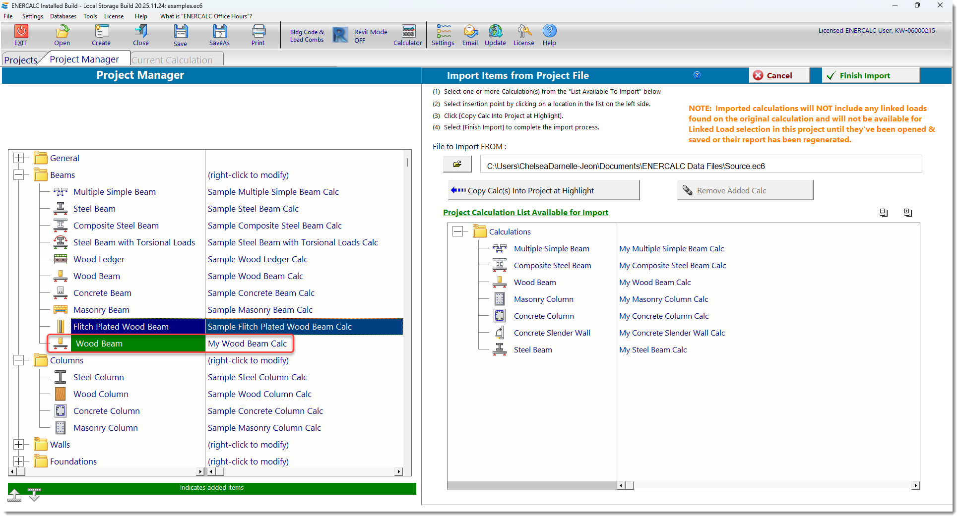 Project Manager - Import Example.3