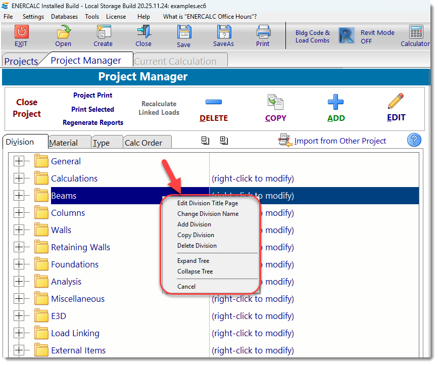 Project Manager - Edit Division