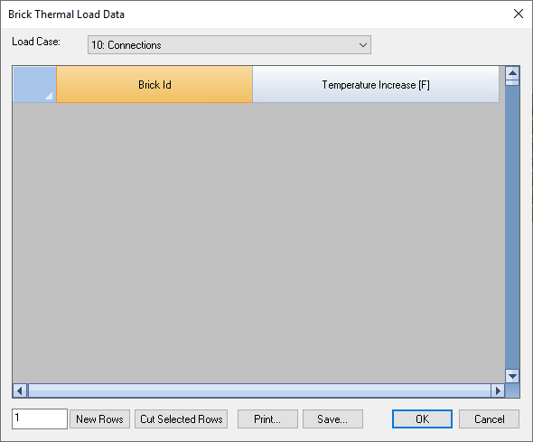 BrickThermal Load Data