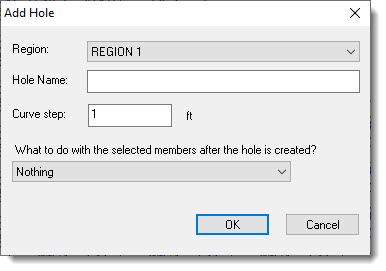 Add Mesh Hole