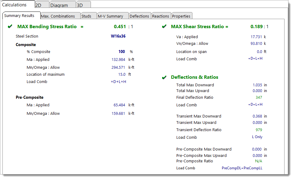 CSB - Summary Results