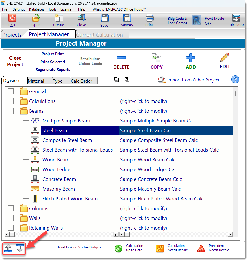 Project Manager - Change Division Order